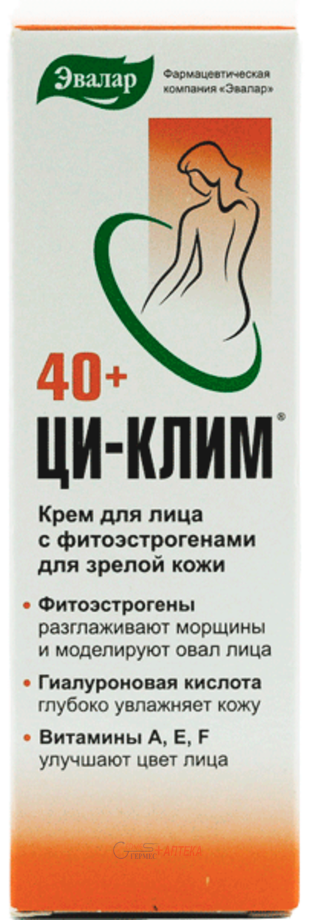 ЦИ-КЛИМ крем д/лица 40+ с фитоэстрогенами 50 мл