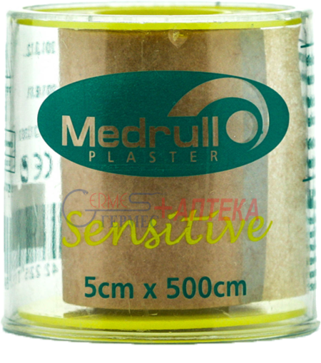 Лейкопластир Medrull “Sensitive”,5 см х 500 см.