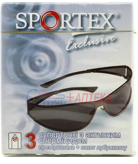 Презервативи Sportex Exlusive №3 сперміц.тонк+гель
