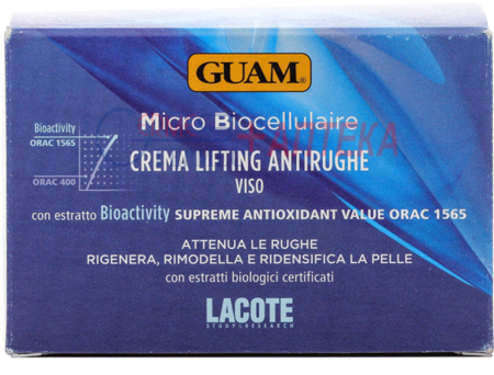 GUAM  Микробиоклеточный лифтинг-крем для лица против морщин 50 мл.