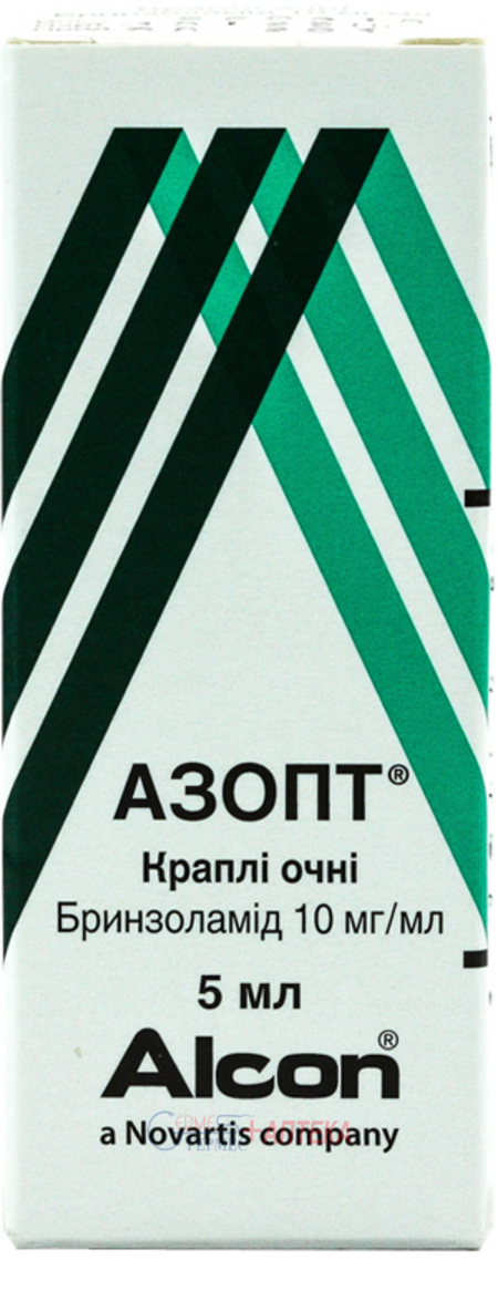 АЗОПТ гл. капли 1% 5мл (бринзоламид)