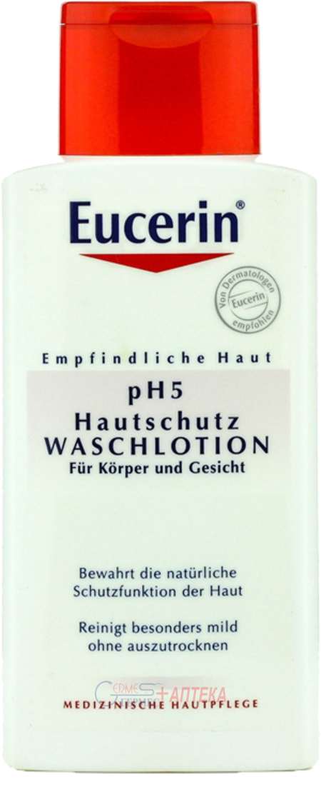 EUCERIN 63071 рН5 Очищ.лосьон д/восст.и защ.чув.кожи тела 200мл