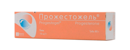 ПРОЖЕСТОЖЕЛЬ гель 1% 80 г туба с шпател.дозат. (прогестерон)