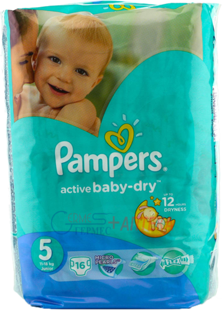 PAMPERS EXTRA DRY junior №16