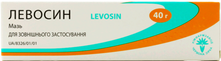 ЛЕВОСИН мазь 40 г (левомиц.+сульфадим.+метилур.+тримекаин)