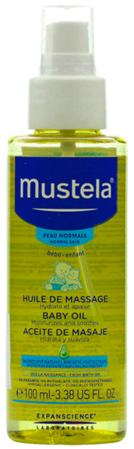 MUSTELA Baby Oil, 100 ml -  Детское масло, 100 мл.