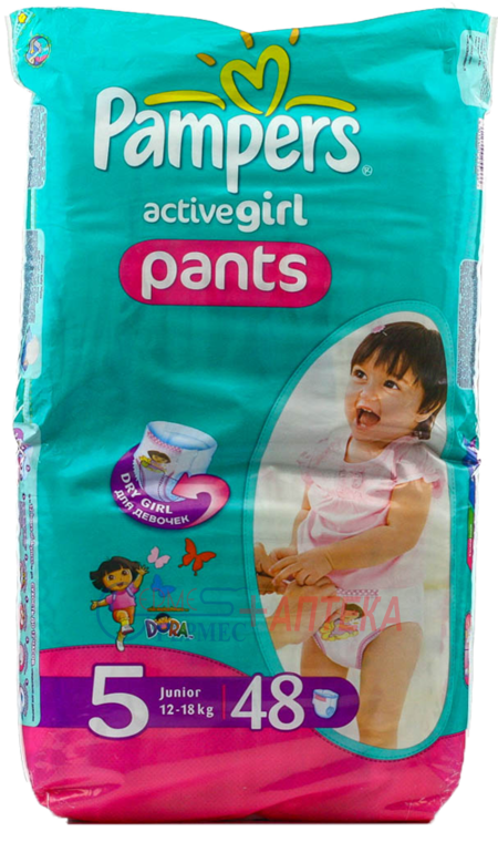 PAMPERS Active герл джуниор   №48
