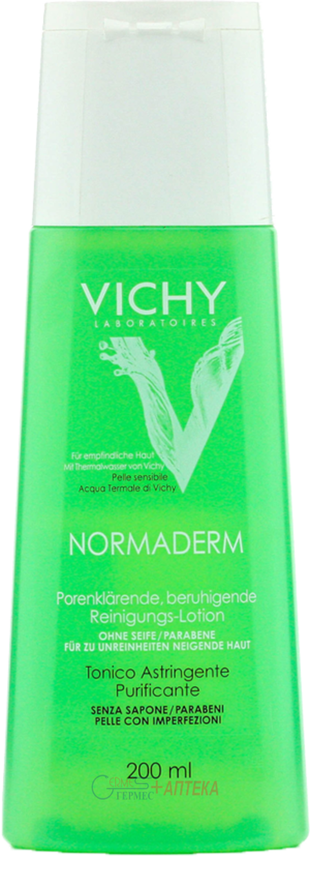 VICHY Нормадерм тоник д/лица тройного д-вия д/сужения пор 200 мл