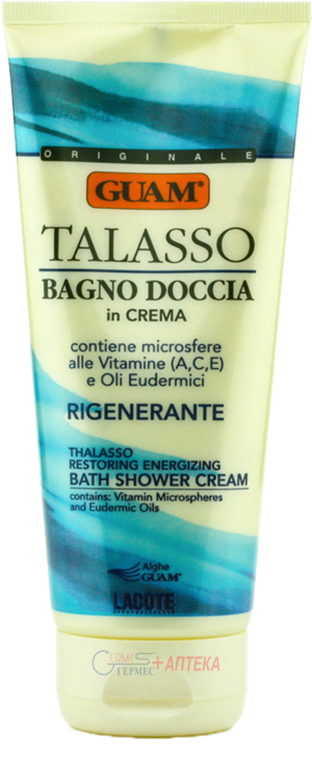 GUAM  Соль-гель кремоподобный для душа Талассо 200 мл.