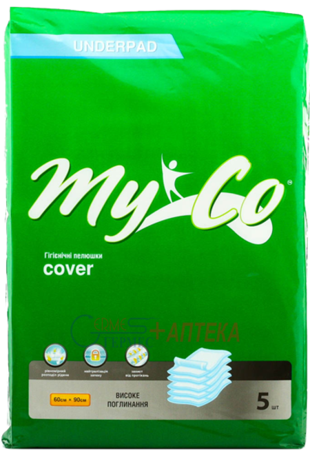 Пеленки гиг.MyCo Cover 60х90см N5