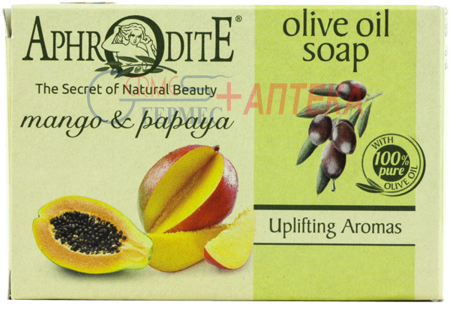 APHRODITE Z-71N Мило з оливкової олії з манго та папайя, 100 гр