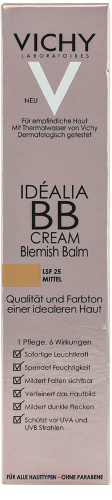 VICHY 24537 Идеалия крем BB средний 40мл