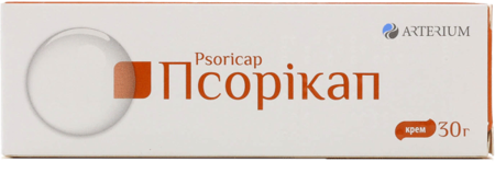 ПСОРИКАП крем 2 мг/г, 30 г (цинка перитионат)