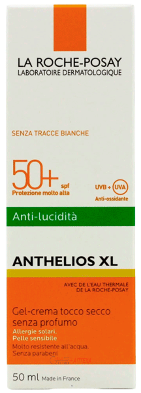 LA ROCHE Антгеліос XL Гель-крем матуючий SPF 50+, 50 мл