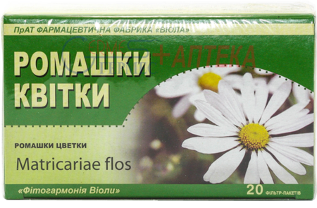 РОМАШКИ аптечной цветы  по 1,5г  №20