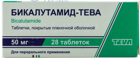 БИКАЛУТАМИД-Тева табл. п/о 50 мг N 28