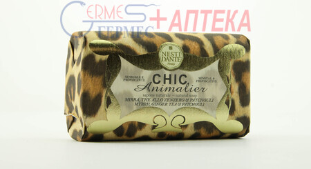 Nesti Dante Chic Animalier Bronze Leopard Мыло Бронзовый леопард 250г